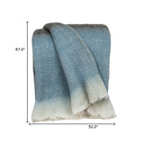 Parkland Collection Larco Transitional Multi 52" x 67" WOVEN HANDLOOM Throw