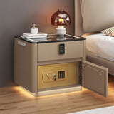 Home Bedroom Multi-functional Smart Safe Bedside Table Wireless Integrated Charging Safe