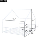 Full Size Metal Household Bed