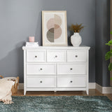 Fiberboard 7-drawer Vanity