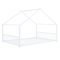 Full Size Metal Household Bed