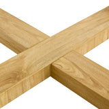 Modern Practical Circular Coffee Tables. Made Of Transparent Tempered Glass Tabletop And Wood Colored MDF Material. Suitable For Living Rooms And Bedrooms.31.5X31.5X17.7