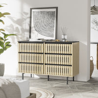 Bedroom Storage Cabinet With Six Drawers