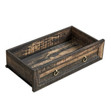 Fiberboard Farmhouse 6-Drawer Bedroom Dressing Table