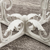 Round Tempered Glass Coffee Table Casual Cocktail Table With Tempered Glass Top