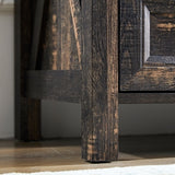 Fiberboard Farmhouse 6-Drawer Bedroom Dressing Table