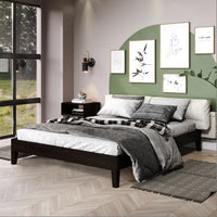 Nix - Queen Platform Bed - Black