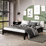 Nix - Queen Platform Bed - Black