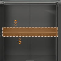 Heavy-Duty Metal Garage Storage Cabinet With Wheels - Sturdy And Durable Tool Storage Cabinet For Garage, Office, And Home Organizer Solutions