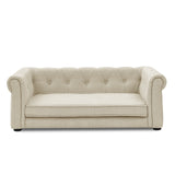 Elegant Rectangle Pet Bed For Medium And Large Dogs, Durable Elevated Dog Sofa Bed, Comfortable Dog