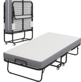 Folding Bed With Mattress  Foam Mattress