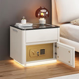 Home Bedroom Multi-functional Smart Safe Bedside Table Wireless Integrated Charging Safe