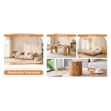 The Cylindrical Table With Its Patterned Design Can Be Easily Integrated Into A Variety Of Interior Styles, From Coffee Tables To Small Dining Tables, Workbenches Or Makeshift Writing Desks