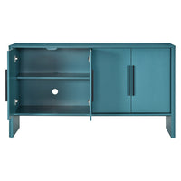 4-door Large Storage Retro Side Cabinet