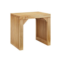 Pine Dining Bench And Table, Indoor Wood Bench For Entryway,Living Room,Kitchen And Bedroom Table And Bench Set  Nature, Bench  Table Small Tempered Glass Included