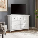 Fiberboard 7-drawer Vanity