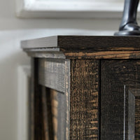 Fiberboard Farmhouse 6-Drawer Bedroom Dressing Table