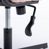 Armless Office Desk Chair No Wheels