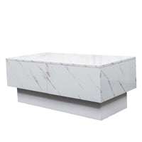 Coffee Table With Sliding Tabletop, Center Table With Hidden Storage Compartment, Extendable Table For Living Room