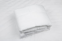 White Medium Weight Hypoallergenic Twin Down Alternative Comforter Duvet insert