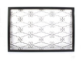 63.25 x 43.13 x 1 Black Wooden Framed Metal - Wall Decor