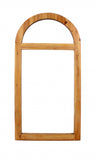 4.75 x 23.75 x 1.25 Brown Rustic With Minimalist Window Frame Dressing  Mirror