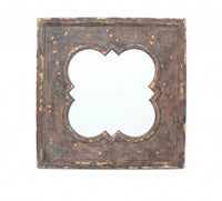 36 x 36 x 1.75 Bronze Vintage Cosmetic With Quadrate Frame - Wall Mirror