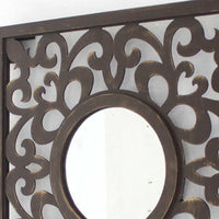 24 x 24 Brown Vintage - Wall Mirror