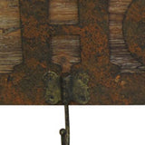 1" x 23" x 20" Brown Wooden  Plaque