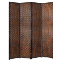 1" x 84" x 84" Silver Wood  Screen