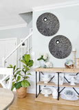 20 Contemporary Grey Round Wall Art