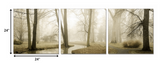 24' Multicolor Canvas 3 Panels Photo
