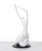 24' White Lass Sculpture