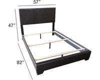 Full Bed (Panel), White Pu