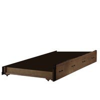 75' X 40' X 10' Twin Antique Oak Pine Wood  Trundle
