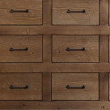 44' X 19' X 32' Antique Oak Dresser