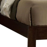 85' X 80' X 52' Espresso Rubber And Tropical Wood King Bed