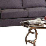 68' X 31' X 36' Gray Linen Sofa