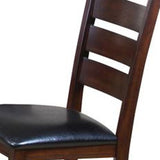 23' X 20' X 40' 2pc Black And Espresso Side Chair