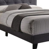 83' X 64' X 50' Queen Gray Fabric Bed