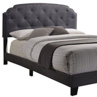 83' X 64' X 50' Queen Gray Fabric Bed