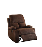 32' X 37' X 39' Gray Linen Fabric Recliner