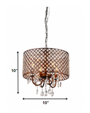 Alexia Antique Bronze Chandelier