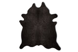 72" x 84" Black Cowhide - Rug