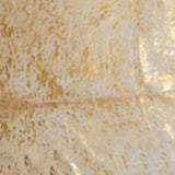 6' x 7'  Natural and Gold Genuine Cowhide Area Rug