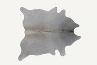 72" x 84" Natural and Light Gray Cowhide  Area Rug