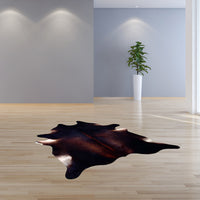 72" x 84" Dark Brindle Cowhide - Rug