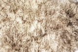 24" x 36" x 2" New Zealand Single Sheepskin Rug 24" X 36" X 1.5" - Gradient Chocolate