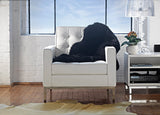 24" x 72" x 2" Black Double Sheepskin - Area Rug