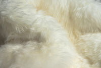 Natural White New Zealand Sheepskin Area Rug